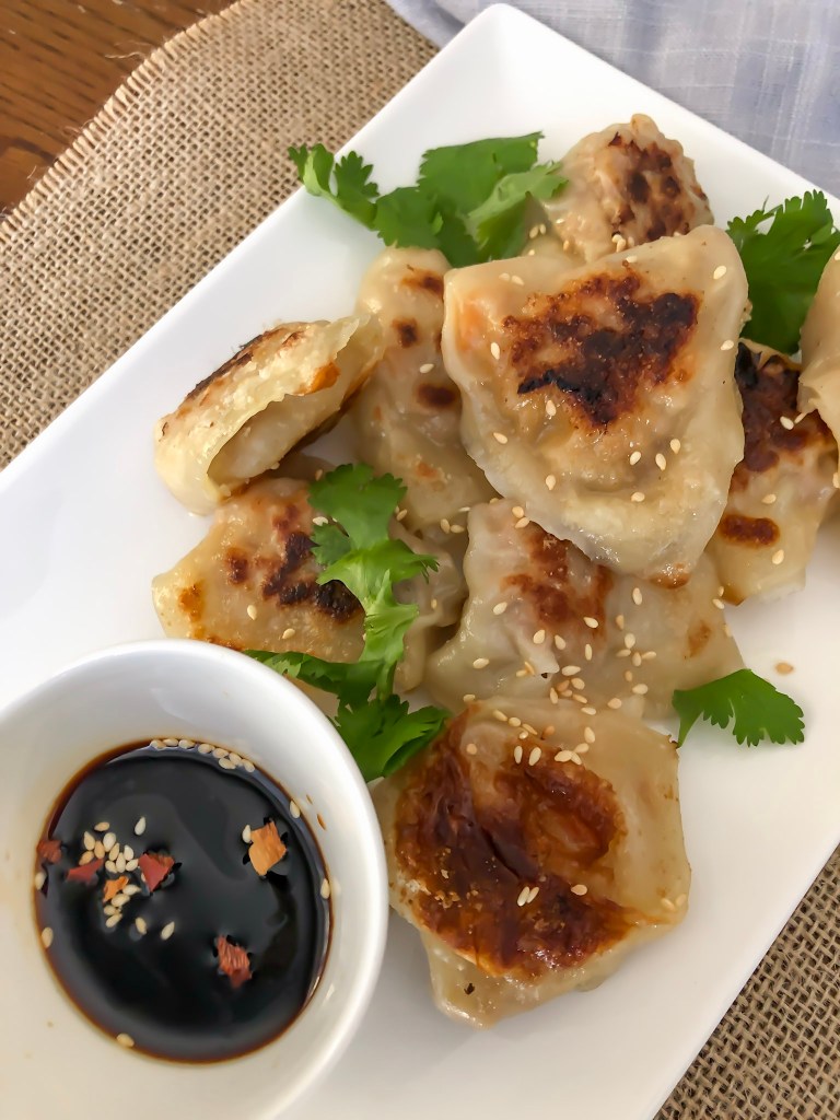 Pork and Vegetable Wontons Too Busy Livin'